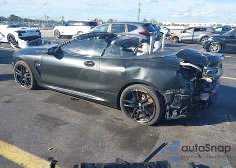 2020 BMW M8 from USA, damaged, VIN WBSDZ0C08LCD10916